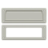 Deltana MS626U15 MS626 8-7/8" Wide Mail Slot with Interior Frame Brushed Nickel