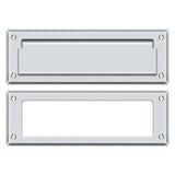 Deltana MS626U26 MS626 8-7/8" Wide Mail Slot with Interior Frame Polished Chrome