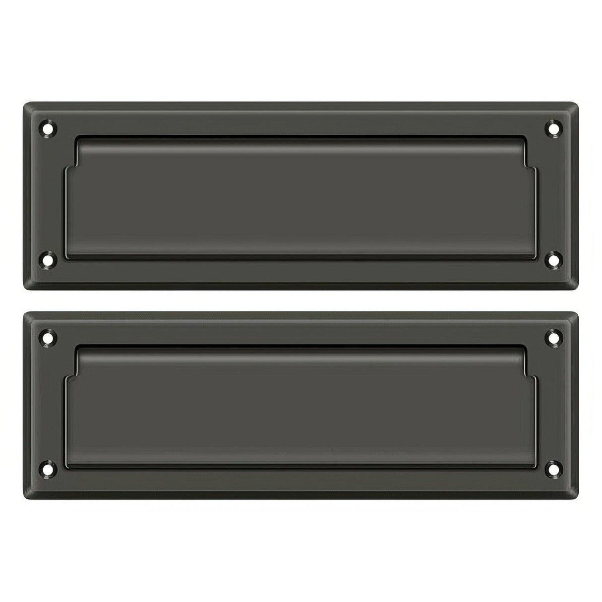 Deltana MS627U10B MS627 8-7/8" Wide Mail Slot with Back Plate Oil Rubbed Bronze
