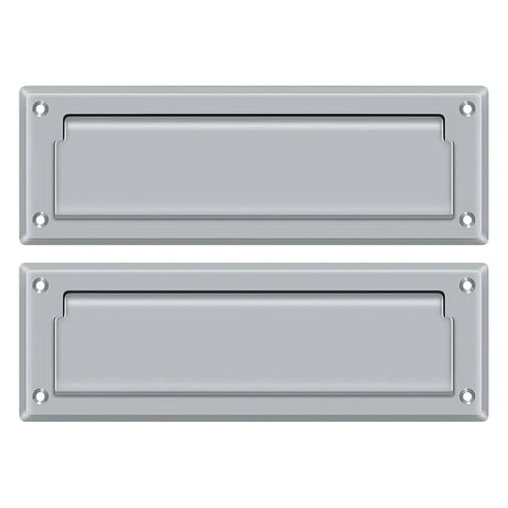 Deltana MS627U26D MS627 8-7/8" Wide Mail Slot with Back Plate Brushed Chrome
