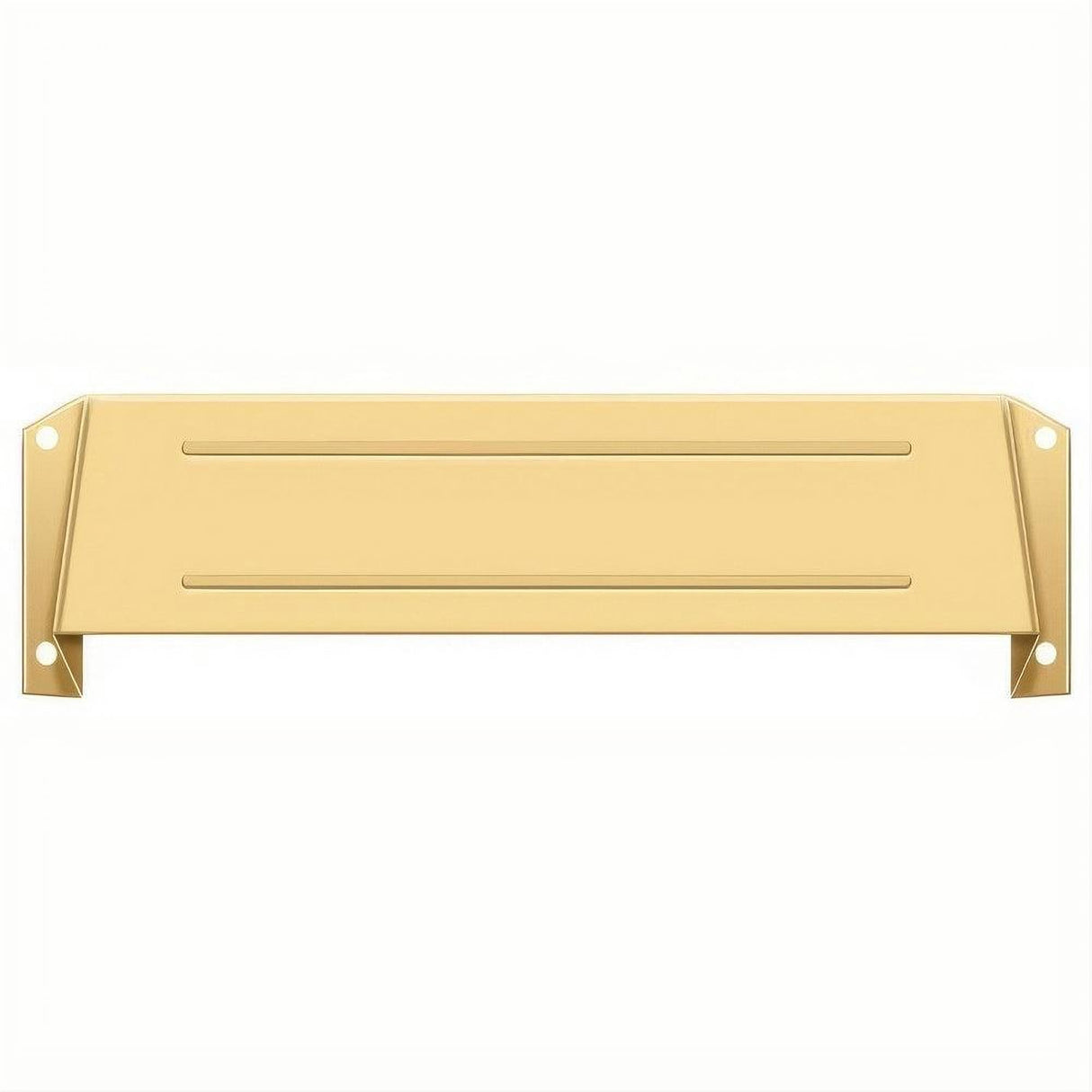 Deltana MSH158CR003 MSH158U Letter Box Hood Lifetime Polished Brass