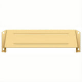 Deltana MSH158CR003 MSH158U Letter Box Hood Lifetime Polished Brass