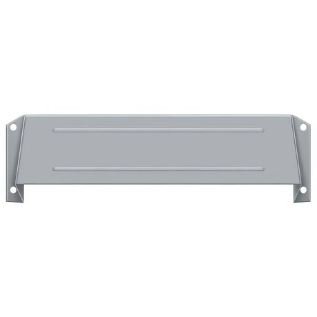 Deltana MSH158U26D satin chrome letter box hood