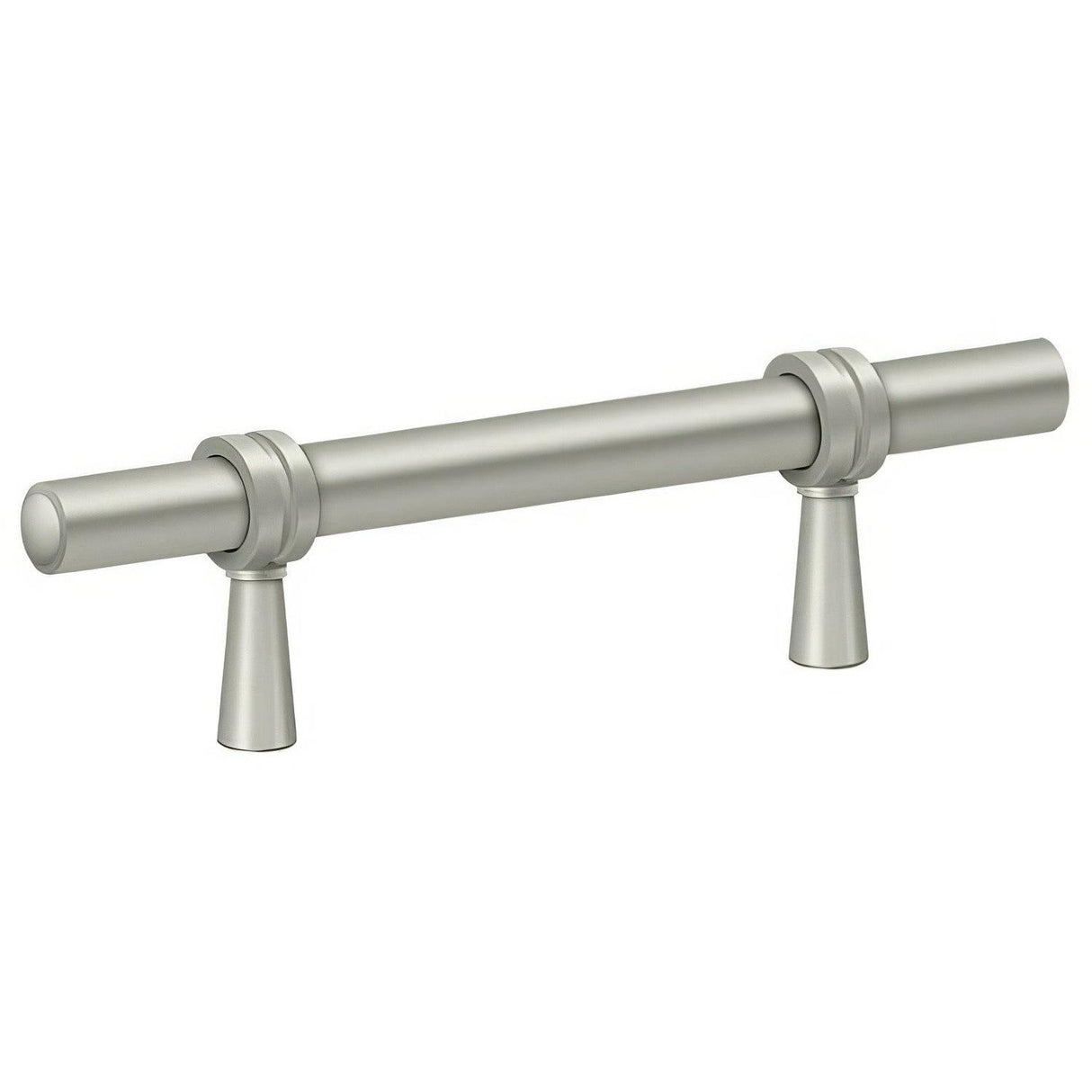 Deltana P310U15 P310U 4-3/4" Adjustable Cabinet Bar Pull Satin Nickel