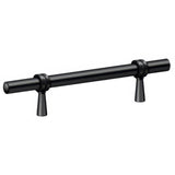 Deltana P311U19 P311U 6-1/2" Adjustable Bar Pull Black