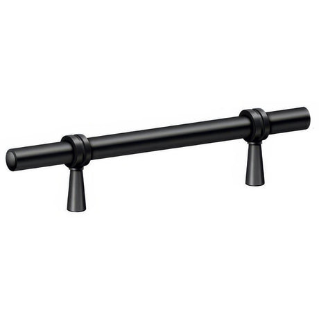 Deltana P311U19 P311U 6-1/2" Adjustable Bar Pull Black