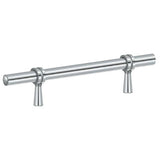 Deltana P311U26 P311U 6-1/2" Adjustable Bar Pull Polished Chrome