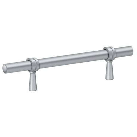 Deltana P311U26D P311U 6-1/2" Adjustable Bar Pull Satin Chrome