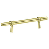 Deltana P311U3 P311U 6-1/2" Adjustable Bar Pull Polished Brass