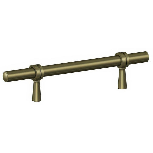 Deltana P311U5 P311U 6-1/2" Adjustable Bar Pull Antique Brass
