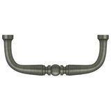 Deltana PCT300U15A PCT300 3" Traditional Wire Pull Antique Nickel