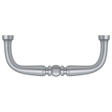 Deltana PCT300U26D PCT300 3" Traditional Wire Pull Brushed Chrome