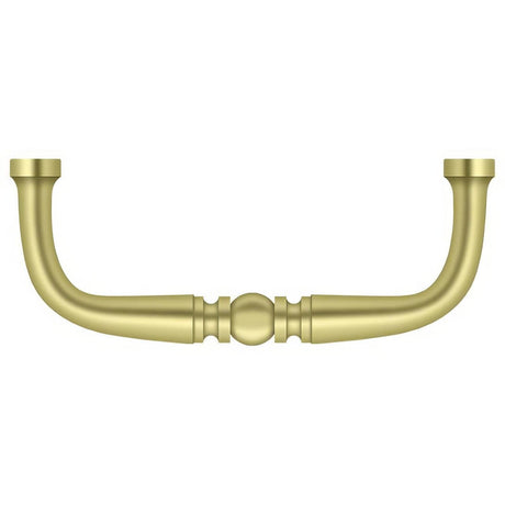 Deltana PCT300U3 PCT300 3" Traditional Wire Pull Polished Brass