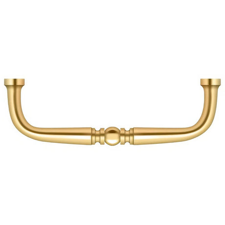 Deltana PCT350CR003 PCT350 3-1/2" Traditional Wire Cabinet Pull PVD