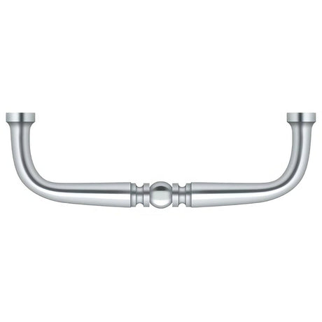 Deltana PCT350U26 PCT350 3-1/2" Traditional Wire Cabinet Pull Chrome