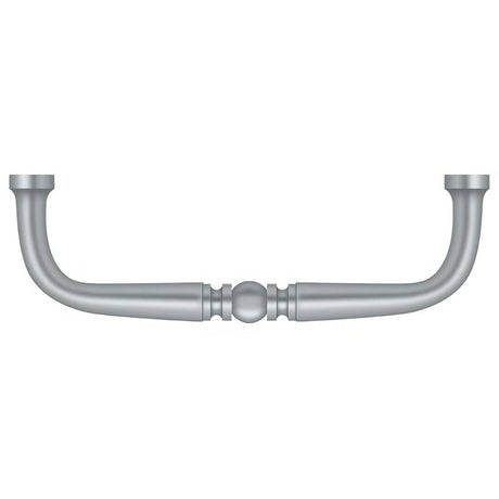 Deltana PCT350U26D PCT350 3-1/2" Traditional Wire Cabinet Pull Brushed Chrome