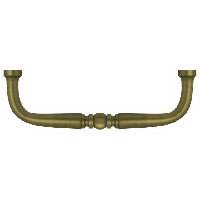 Deltana PCT350U5 PCT350 3-1/2" Traditional Wire Cabinet Pull Antique Brass