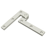 Deltana PH35U14 PH35U 3-7/8" x 5/8" x 1/4" Pivot Hinge Door Set Polished Nickel