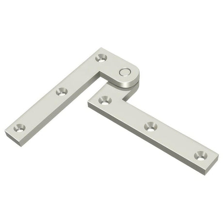 Deltana PH35U14 PH35U 3-7/8" x 5/8" x 1/4" Pivot Hinge Door Set Polished Nickel