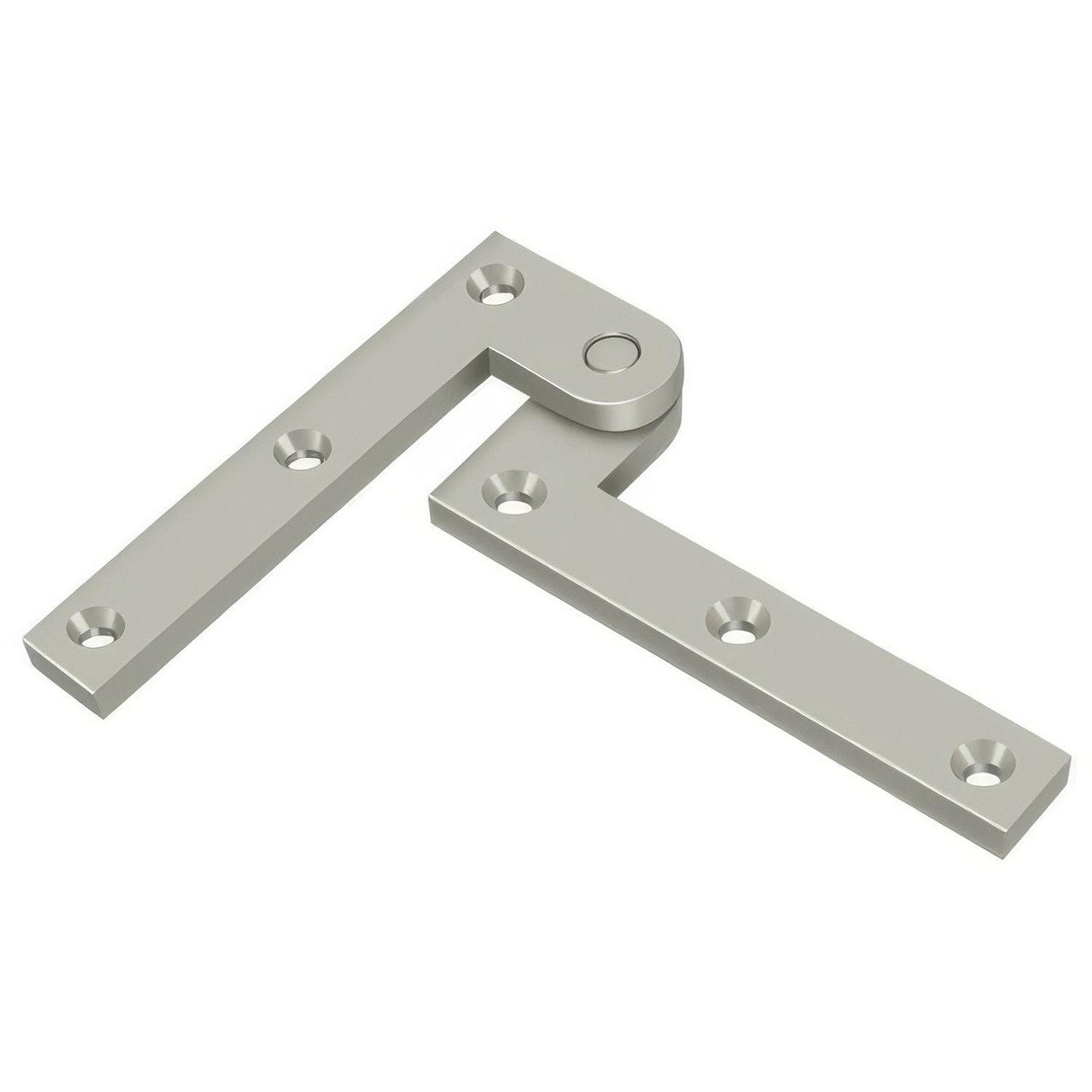 Deltana PH35U15 PH35U 3-7/8" x 5/8" x 1/4" Pivot Hinge Door Set Satin Nickel