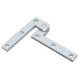 Deltana PH35U26 PH35U 3-7/8" x 5/8" x 1/4" Pivot Hinge Door Set Polished Chrome