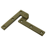Deltana PH35U5 PH35U 3-7/8" x 5/8" x 1/4" Pivot Hinge Door Set Antique Brass