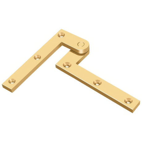 Deltana PH40CR003 PH40U 4-3/8" x 5/8" x 1/4" Pivot Hinge Lifetime Polished Brass