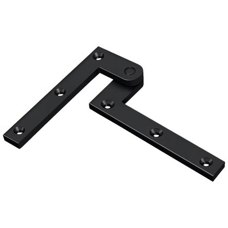 Deltana PH40U19 PH40U 4-3/8" x 5/8" x 1/4" Pivot Hinge Paint Black