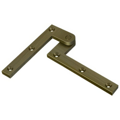 Deltana PH40U5 PH40U 4-3/8" x 5/8" x 1/4" Pivot Hinge Antique Brass