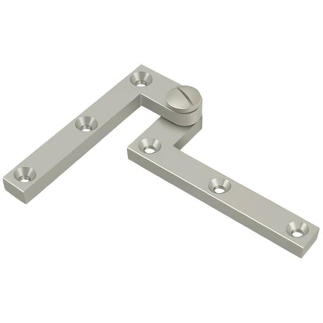 Deltana PH60U15 PH60U 4-3/8" x 5/8" x 3/8" Pivot Hinge Satin Nickel