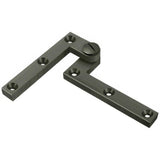 Deltana PH60U15A PH60U 4-3/8" x 5/8" x 3/8" Pivot Hinge Antique Nickel