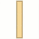 Deltana PP2281CR003 PP2281 3-1/2" x 20" HD Framed Push Plate Lifetime Polished Brass