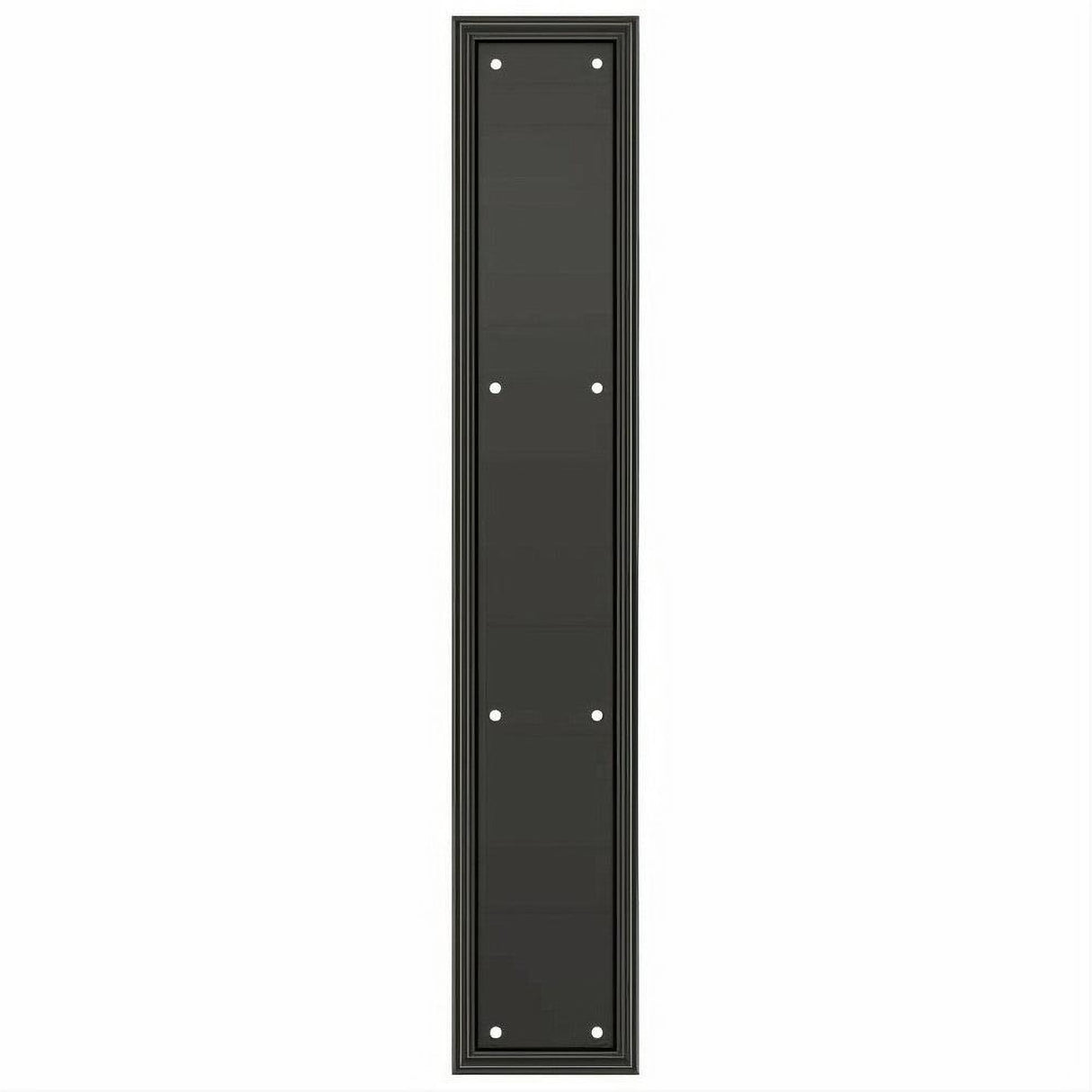 Deltana PP2281U10B PP2281 3-1/2" x 20" HD Framed Push Plate Oil Rubbed Bronze