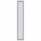 Deltana PP2281U26 PP2281 3-1/2" x 20" HD Framed Push Plate Chrome