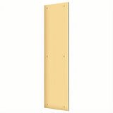 Deltana PP3515CR003 PP3515 3-1/2" x 15" Push Plate Lifetime Polished Brass