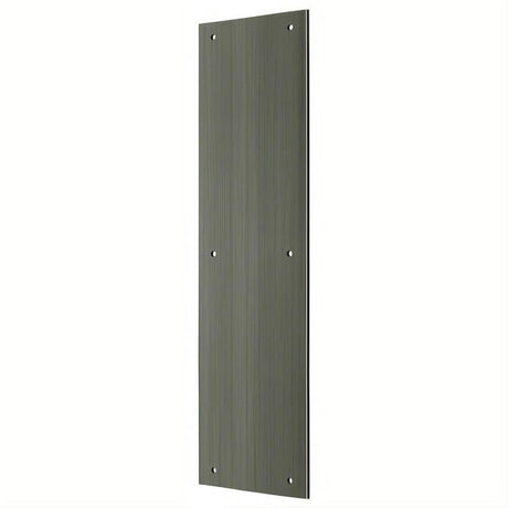 Deltana PP3515U15A PP3515 3-1/2" x 15" Push Plate Antique Nickel