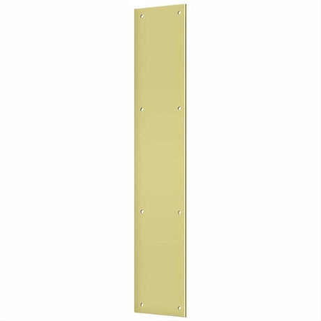 Deltana PP3520U3 PP3520 Push Plate Polished Brass