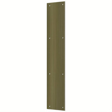 Deltana PP3520U5 PP3520 Push Plate Antique Brass