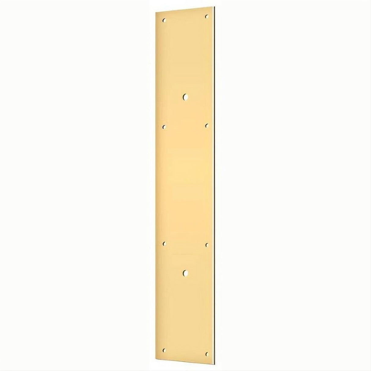 Deltana PPH3520CR003 PPH3520 Push Plates for 10" Door Pull Lifetime Polished Brass