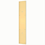 Deltana PPH3520CR003 PPH3520 Push Plates for 10" Door Pull Lifetime Polished Brass