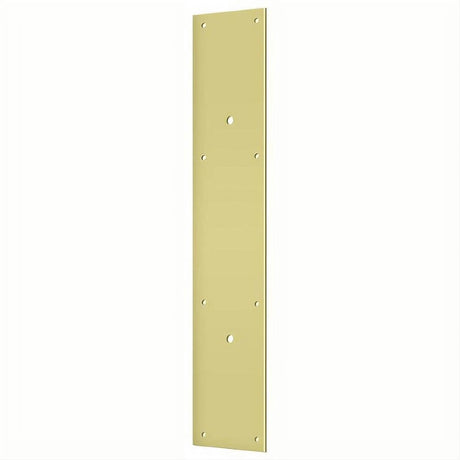 Deltana PPH3520U3 PPH3520 Push Plates for 10" Door Pull Polished Brass