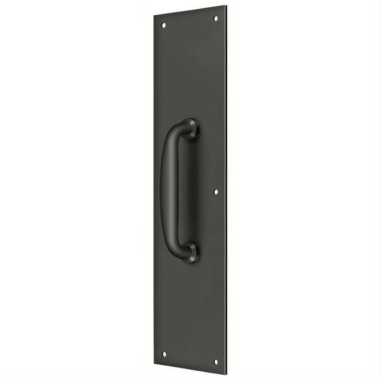 Deltana PPH55U10B PPH55 Push Plate with Handle Oil Rubbed Bronze