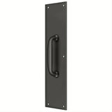 Deltana PPH55U10B PPH55 Push Plate with Handle Oil Rubbed Bronze