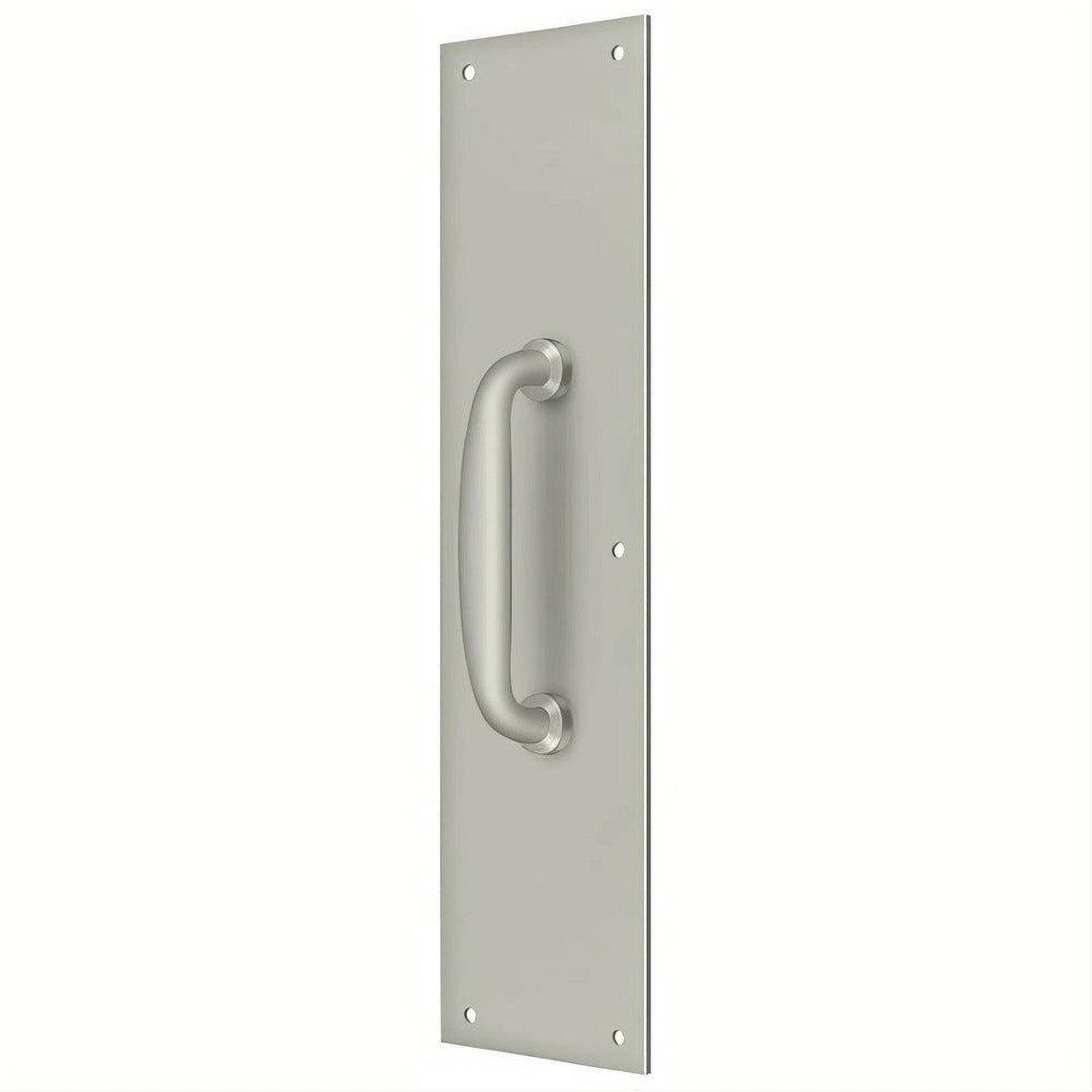 Deltana PPH55U15 PPH55 Push Plate with Handle Satin Nickel
