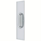Deltana PPH55U26 PPH55 Push Plate with Handle Polished Chrome