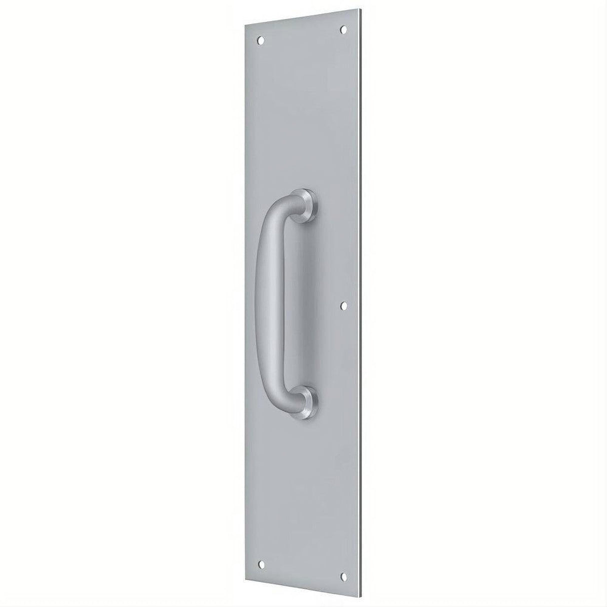 Deltana PPH55U26D PPH55 Push Plate with Handle Satin Chrome