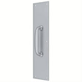 Deltana PPH55U26D PPH55 Push Plate with Handle Satin Chrome