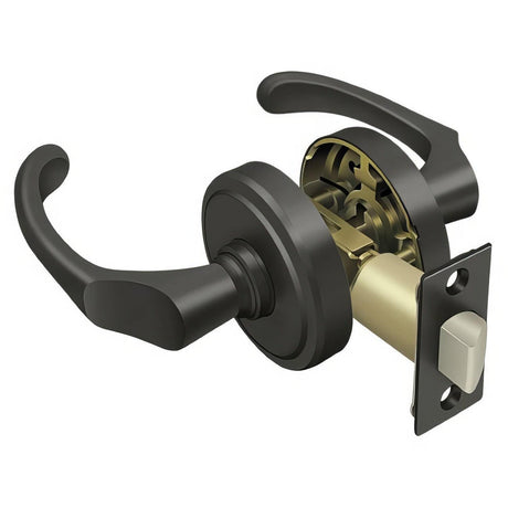 Deltana PRCLR3U10B PRCLR3U Chapelton Passage Door Lever Oil Rubbed Bronze