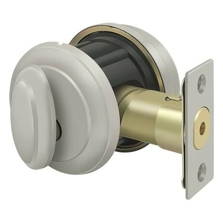 Deltana PRDRSU15 PRDRSU Port Royal Grade 2 Single Cylinder Deadbolt Satin Nickel