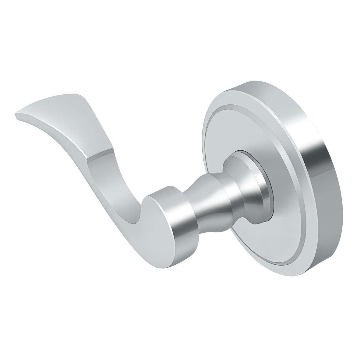 Deltana PRLLR4U26RH PRLLR4-RH Elite Lacovia Right Hand Dummy Door Lever Bright Chrome